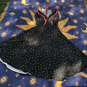 Vintage Inspired polka dot dress!